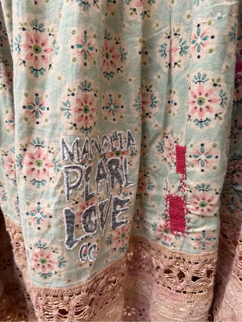 Super soft magnolia pearl cotton skirt - Picture 3 of 7